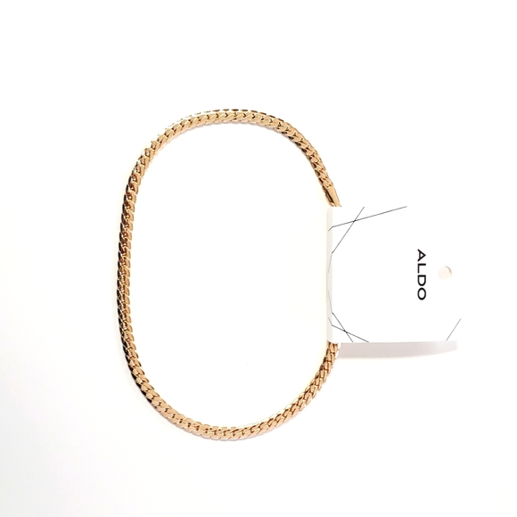 NWT Aldo Gold Chain Necklace - Picture 3 of 13